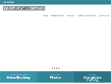Tablet Screenshot of evergladesfishingcharters.com